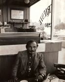 Kaufman at Cafe Trieste